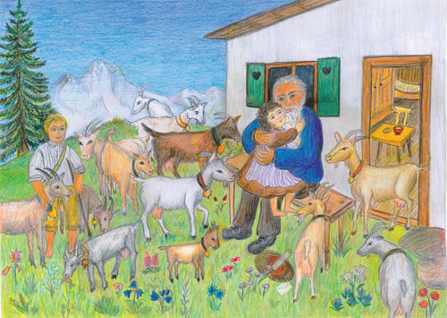 Heidi Ansichtskarte Nr. 19