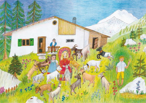 Heidi Ansichtskarte Nr. 23