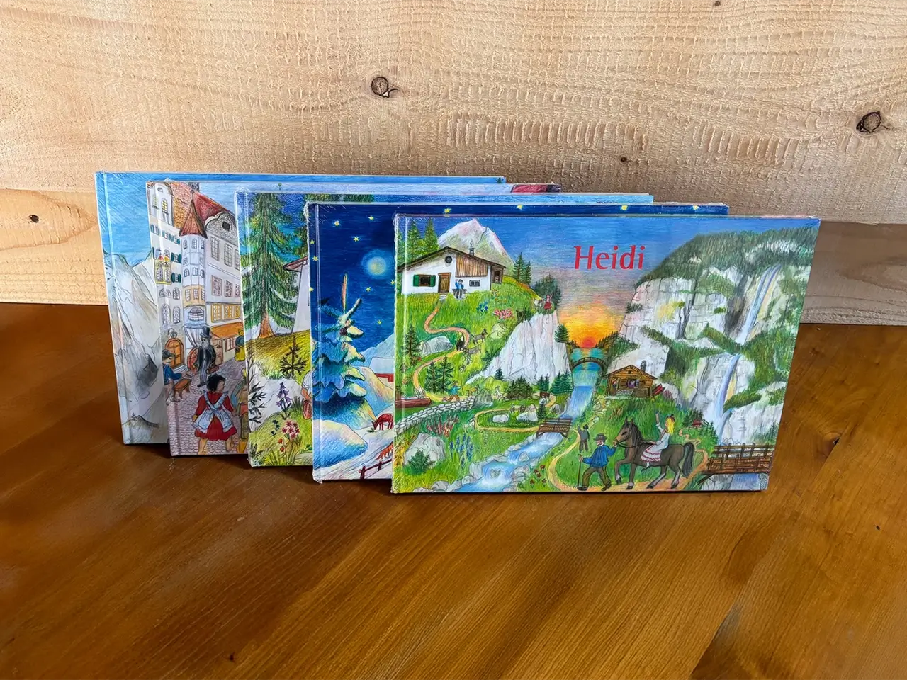Heidi picture book set | 5 volumes