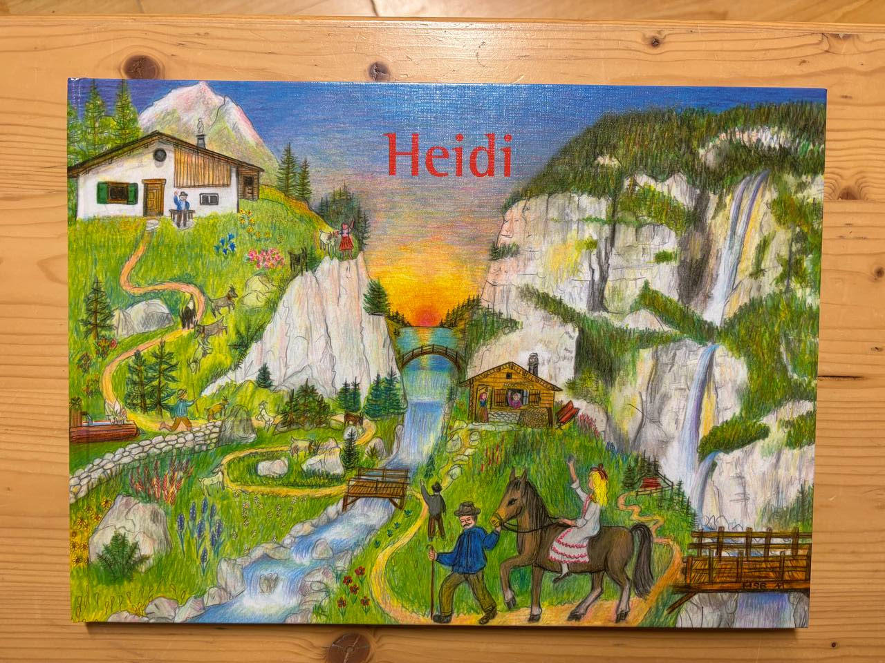 Heidi picture book set | 5 volumes