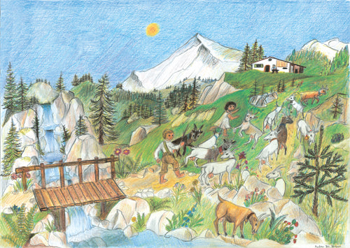 Heidi Ansichtskarte Nr. 11