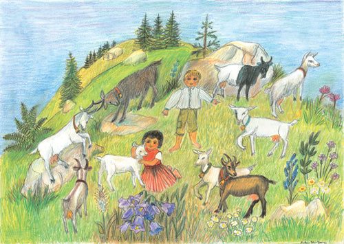 Heidi Ansichtskarte Nr. 12