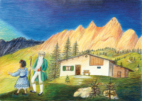 Heidi Ansichtskarte Nr. 17