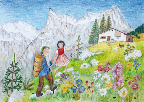 Heidi Ansichtskarte Nr. 18
