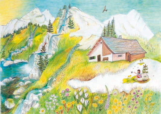 Heidi Ansichtskarte Nr. 22