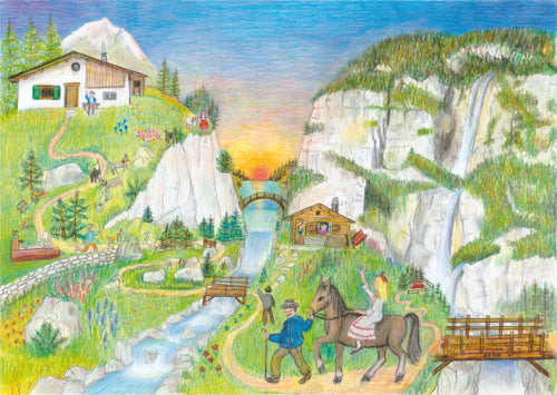 Heidi Ansichtskarte Nr. 5